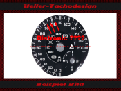 Tachoscheiben für Mercedes SL63 AMG ab 2012 W231 R231 mit Distronic Mph zu Kmh