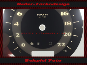Speedometer Disc for Harley Davidson Softail Deluxe FLSTN from 2007 Ø100