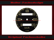 Tachoscheibe für Porsche Jagdwagen Typ 597 1955 bis...