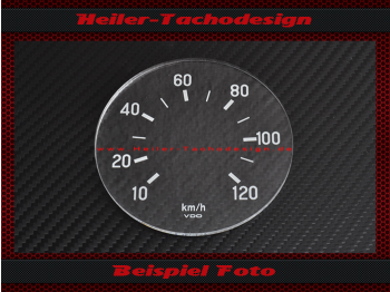 Tacho Glas Kreidler Zündapp Puch 120 Kmh Florett Flory RS RMC Mofa Moped Mokick KKR