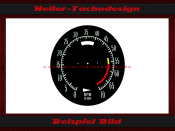 Drehzahlmesser Aufkleber Chevrolet Corvette C3 ab 5,3...
