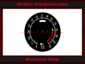 Tachometer Sticker for Chevrolet Corvette C3 from 5,3...