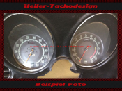Zusatzinstrumente Aufkleber für Chevrolet Corvette C3 1968 bis 1977