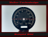 Tachoscheibe für Harley Davidson Fat Boy Spezial 2008 bis 2016 FLSTFB Ø100 Mph zu Kmh