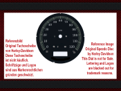 Speedometer Sticker for Harley Davidson Fat Boy Low...