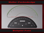Speedometer Disc for Chevrolet Corvette C1 Mph to Kmh...