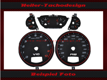 Original Speedometer Disc for Audi R8 V10