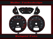 Original Tachoscheibe für Audi R8 V10