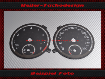 Tachoscheiben für VW Scirocco III 3 R R20 Modell 2013