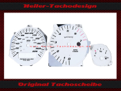 Speedometer Disc DODGE VIPER SRT10 Mph to Kmh