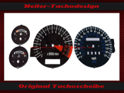 Speedometer disc Kawasaki ZZR 600 Bj 1994 big window mph...