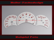 Speedometer Discs for Porsche Boxster S 986 Switch before Facelift 180 Mph to 300 Kmh