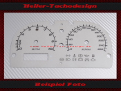 Speedometer Disc Lotus Elise 2005 MPH to KMH