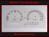 Speedometer Disc for Lotus Elise 2005 160 Mph to 260 Kmh...