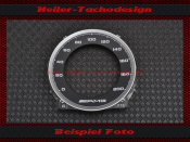 Original Speedometer Disc for Mercedes SL55 AMG Mph