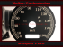 Speedometer Disc for Harley Davidson Electra Ultra Glide 2000 to 2003 Ø80 Mph to Kmh