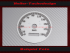 Speedometer Disc for Harley Davidson Electra Ultra Glide 2000 to 2003 Ø80 Mph to Kmh