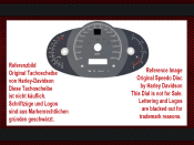 Speedometer Disc for Harley Davidson V Rod VRSCD Mph to Kmh