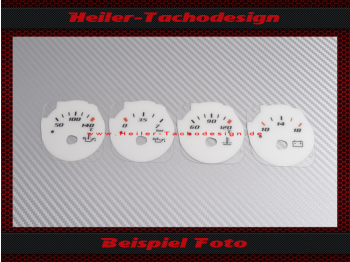 Zusatzinstrumente Scheiben Zifferblätter für Dodge Viper SRT10 Fahrenheit zu Celsius