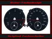 Tachoscheibe für VW Jetta/Golf Modell 2013 Diesel Mph zu Kmh