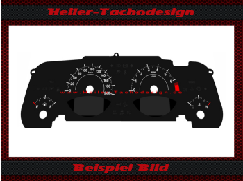 Speedometer Disc for Jeep Patriot Model 2012 2 Displays 120 Mph to 200 Kmh