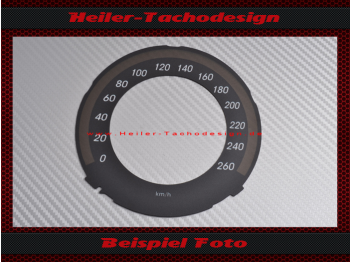 Speedometer Disc for Mercedes W212 W207 E Class Facelift 160 Mph to 260 Kmh