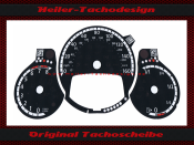 Speedometer dials for VW Beetle petrol 2014 160 Mph to 260 Kmh 8000 RPM