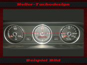Zusatzinstrumente VW Beetle Modell 2013 Grad celsius bar