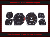 Speedometer Disc for Toyota Supra MK3 Mph to Kmh Version 2