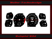 Speedometer Disc for Toyota Supra MK3 Mph to Kmh Version 3