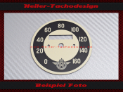 speedometer dial Horex Regina 0-160 kmh Ø76 mm