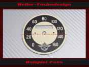 speedometer dial Horex Regina 0-160 kmh &Oslash;76 mm