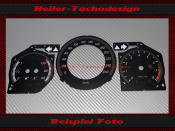 Gauge face Mercedes W212 E300 E350 MPH zu KMH Gasoline