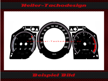 Speedometer Discs for Mercedes W212 E300 E350 Facelift 160 Mph to 260 Kmh Diesel