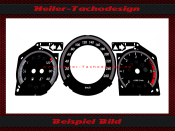 Tachoscheibe für Mercedes W212 E300 E350 Mph zu Kmh Diesel