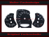 Speedometer Discs for Porsche Panamera 970 S Hybrid 200 Mph to 330 Kmh