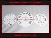 Tachoscheibe für Mercedes W107 R107 SL AMG elektronischer Tacho 300 Kmh