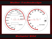 Speedometer Disc for Ducati Monster S4 2001