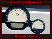 Speedometer Disc for Dodge Charger 2008 140 Mph to 220 Kmh