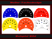 Tachometer Disc for Porsche 911 996 GT oder GT3