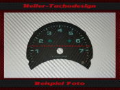 Tachometer Disc for Porsche 911 996 GT oder GT3