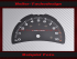 Tachometer Disc for Porsche 911 996 GT oder GT3