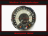 Tacho Glas Traktormeter für Porsche Master Diesel 2400 UPM 111 mm x 3,0 mm