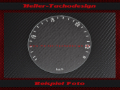 Speedometer Glass Traktormeter Deutz D5506 5 to 27 kmh
