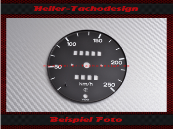 Tachoscheibe für Porsche 911 250 Kmh - 2