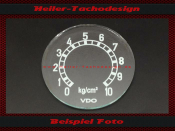 Glas Skala Öldruckmanometer für Mercedes Benz...