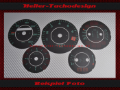 Speedometer Discs for Porsche 911 964 993 356 Optik 300 Kmh