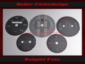 Speedometer Discs for Porsche 911 964 993 356 Optik 300 Kmh
