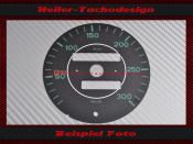 Speedometer Discs for Porsche 911 964 993 356 Optik 300 Kmh