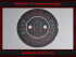 Speedometer Discs for Porsche 911 964 993 356 Optik 300 Kmh